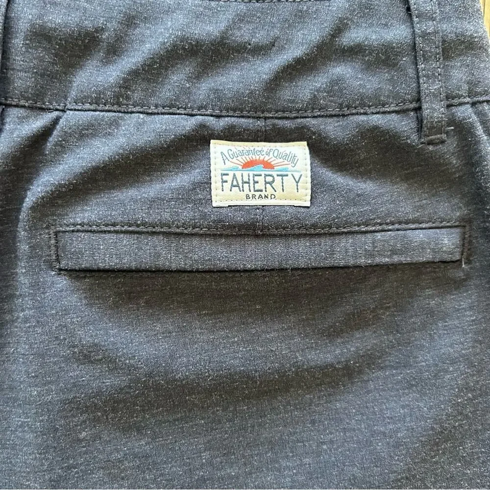 Faherty All Day Shorts Dark Grey Size 35 (no drawstring)